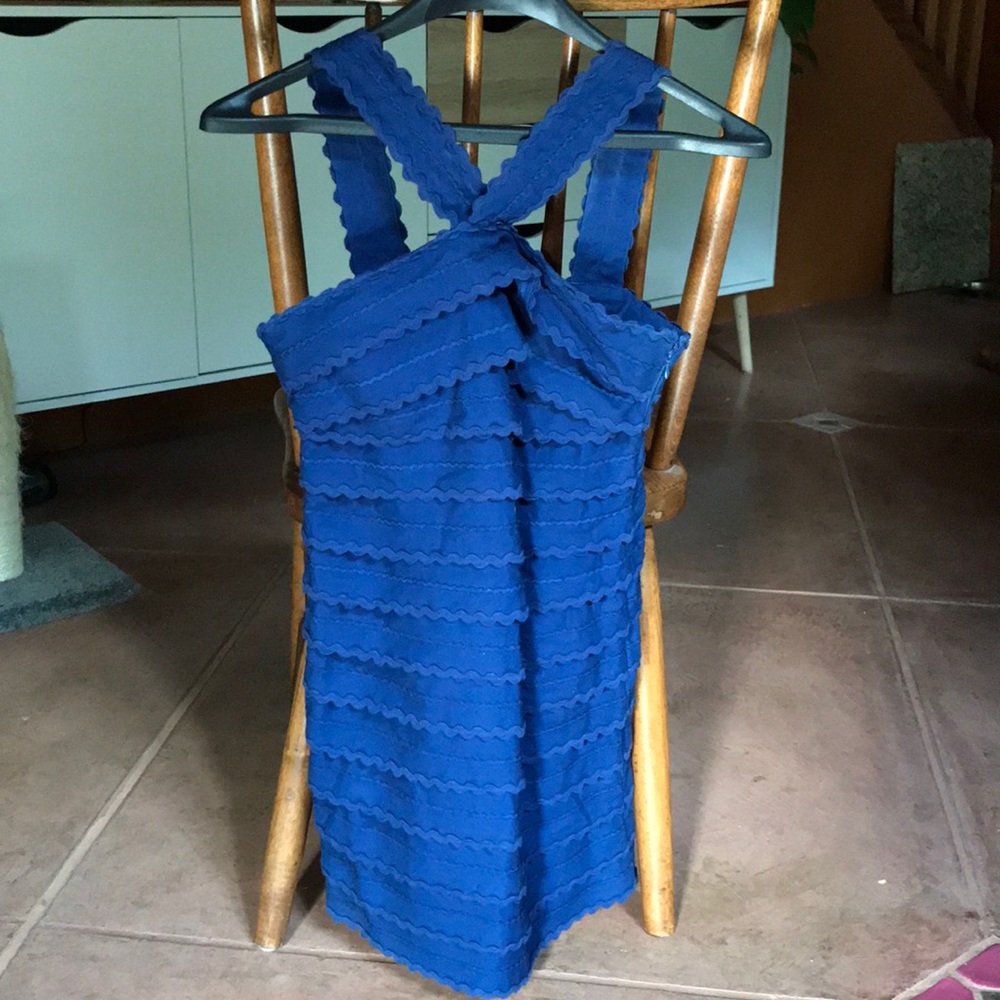 BB Dakota Navy Blue Dress